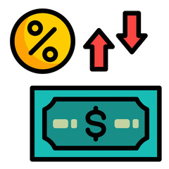 Discounted Cash Flow Icon