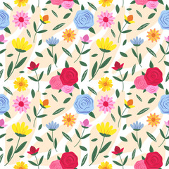 Floral Seamless Pattern