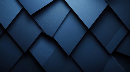 Photo of Blue Background with Abstract Triangles and Rectangles for Design, Featuring White Space in the Center for Text. Ideal for Banner Templates and Digital Projects. Minimalist Wallpaper.