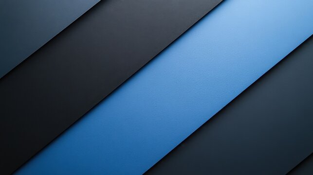 Blue background with diagonal lines for design. Featuring white space in the center for text. Geometric abstract pattern ideal for design and banners. Minimalist lines and shapes wallpaper.