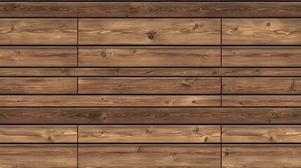Fototapeta premium Rustic Brown Wooden Planks Texture Background Image