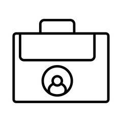 portfolio icon vector design templates