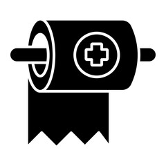 Fototapeta premium tissue Solid icon