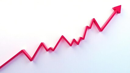 Stock Market Growth Chart - Investment Finance Success