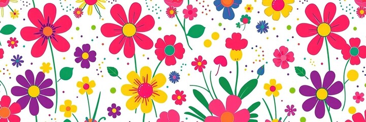 Springtime Kaleidoscope of Colors