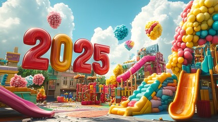 Obraz premium Balloon-style 