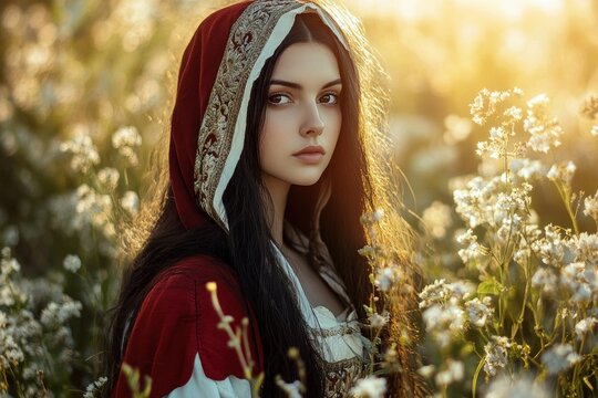Enchanted Forest Maiden: A Fairytale Portrait