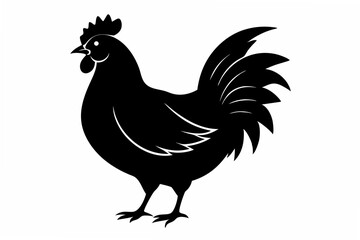 chickie  silhouette vector