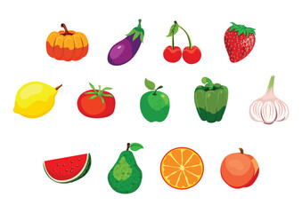 fruits and vegetables
