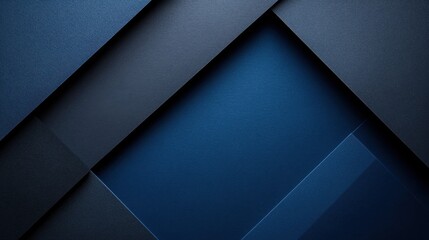 Minimalist dark geometric pattern wallpaper with copy space. Design template with white center text area. Ideal for banners.