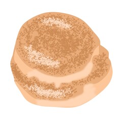 illustration of a donut