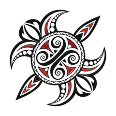 Modern trending simple floral tattoo art vector line art silhouette