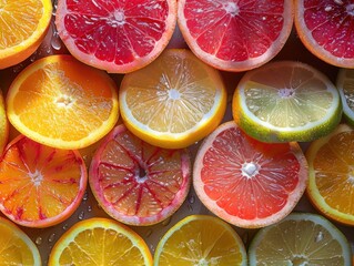 Fototapeta premium Citrus Fruit Variety