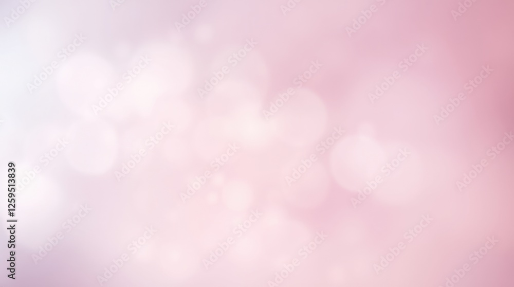 Poster soft pink bokeh lights creating a dreamy and ethereal visual effect, perfect for backgrounds or over