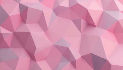 Obraz premium Delicate Rose Quartz Geometric Surface for Minimalist Design Projects