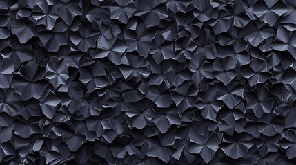 Dark grey floral textured wall
