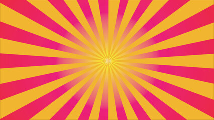 Obraz premium Comic abstract pink and orange background. pop art comic-style vector background