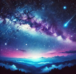 northern lights at night