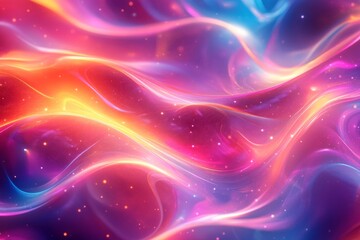 Fototapeta premium Abstract cosmic flare patterns background. Featuring cosmic flare patterns and bright colors. Emphasizing depth and movement. Ideal for space and dynamic themes.