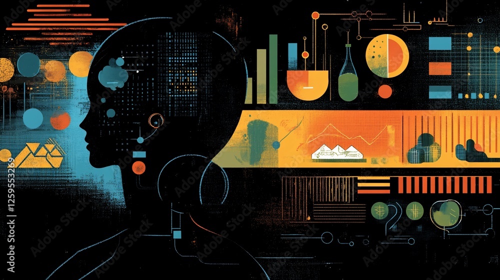 Poster the algorithmic mind: data visualization and human cognition