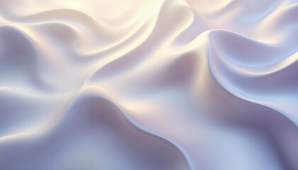 Obraz premium Iridescent wave pattern with subtle gradients and soft illumination