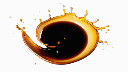 Soy sauce, vinegar, cola, soup, sauce, alcoholic beverages, drinks, patterns, shapes, creativity, art, deliciousness, coolness, ingredients.