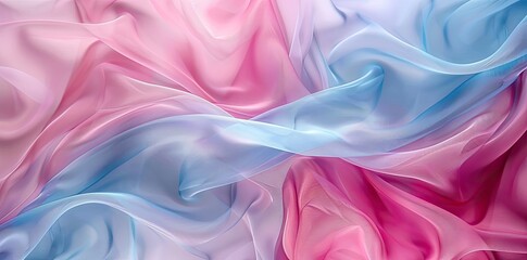 Obraz premium abstract background with pink and blue wavy layer