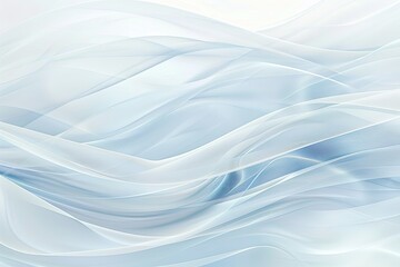 Obraz premium Abstract blue and white background with wavy lines