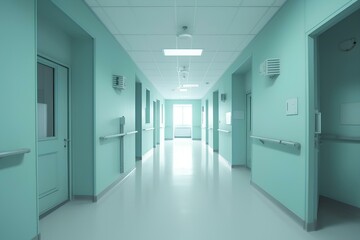 corridor in a hospital