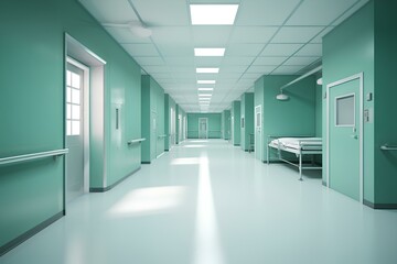 Obraz premium corridor in hospital