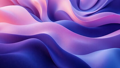 Fototapeta premium Subtle Waves of Lavender Abstract Background Art Wallpaper