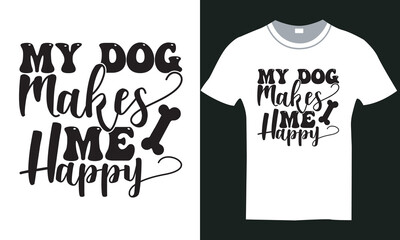 Dog svg t shirt design bundle