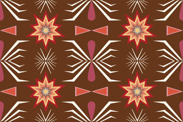Abstract Ethnic Art, Geometric Design, Tribal Seamless Pattern, Fabric Pattern, Print Pattern, Pattern, Art, Cover, Prints, Wallpapers, Carpet Designs, Patterns on products.