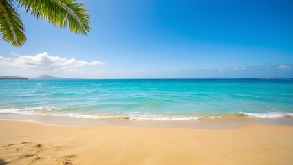 Obraz premium Tranquil Holiday Time at the Beach