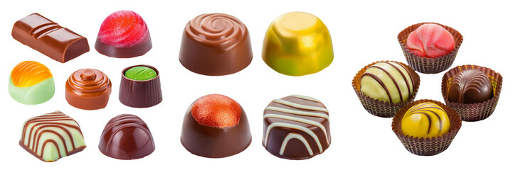 Assortment of Delicious Chocolates