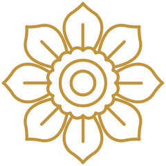 Traditional Thai Cultural Pattern