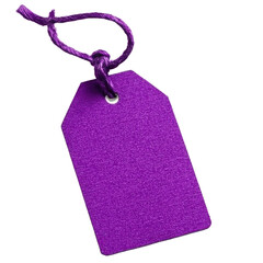 blank price tag
