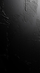 Obraz premium textured black background with rough, uneven surface, creating dramatic and moody atmosphere. subtle variations in texture add depth and interest to overall appearance