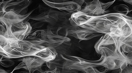Fototapeta premium Abstract smoke background with soft flowing curves and shapes