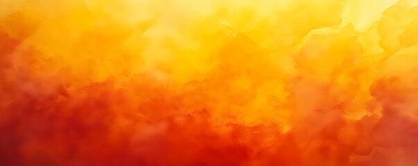 Orange sunset sky, cloudscape. Background design