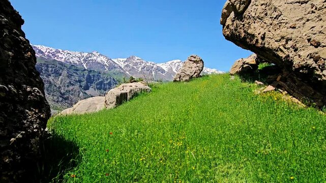 Wandering through the mountainous nature of Hawraman Takht brings endless peace and joy &mdash; where every step feels like a journey into pure serenity.
📍 Bolbar , Zhivar - Hawraman Takht