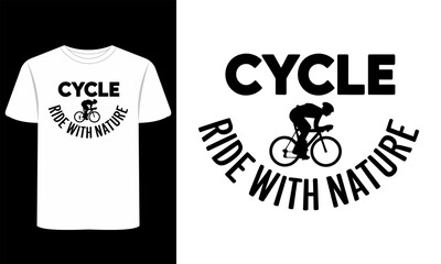 Cycling & Trendy T-Shirts with Outdoor Elements