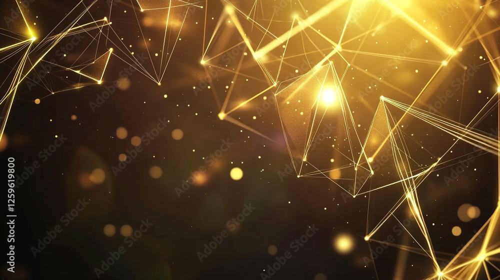 Aufkleber modern abstract background design with various color, digital minimalist art, soothing visual patter
