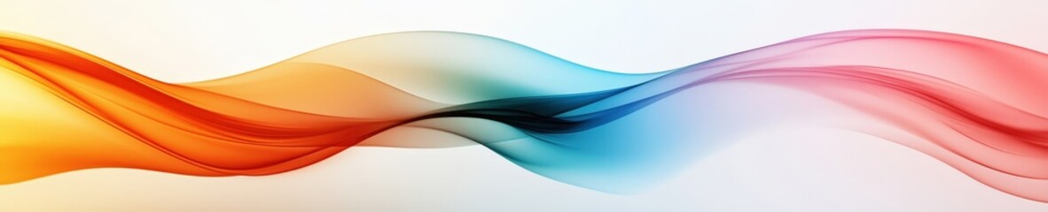 Flowing Abstract Waves in Vibrant Colors