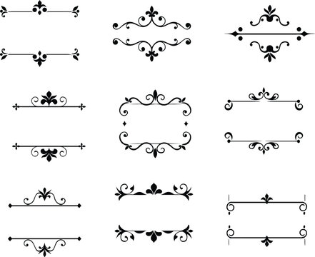 Vintage top and bottom border.