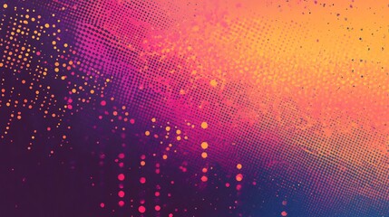 Vibrant pink orange abstract texture glows softly. AI Generated