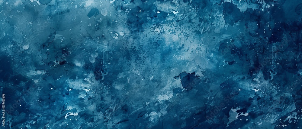 Canvas Prints vivid blue abstract art with canvas texture, modern and versatile design for creative projects and d