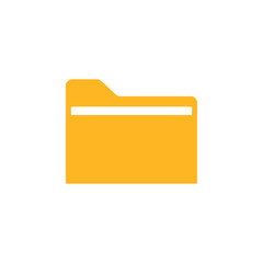 folder icon. File folder with documents