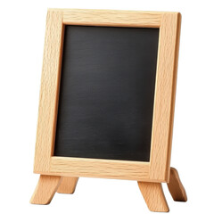 blank blackboard isolated on white
