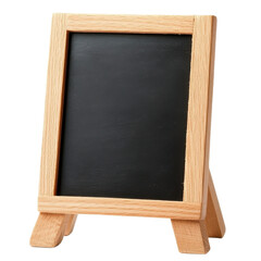 blank blackboard isolated on white
